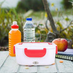 Podgrzewany Lunch Box 50 W z Uchwytem i Łyżką – Pojemnik na Lunch 1L do Pracy i Szkoły 6