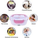 Podgrzewany Lunch Box 50 W z Uchwytem i Łyżką – Pojemnik na Lunch 1L do Pracy i Szkoły 8