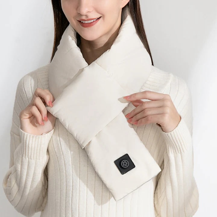 Podgrzewany Szalik Damski z Regulacją Temperatury - Ciepły i Oddychający Szal 0