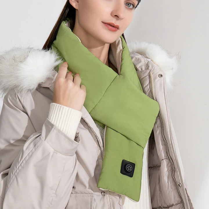 Podgrzewany Szalik Damski z Regulacją Temperatury - Ciepły i Oddychający Szal 7