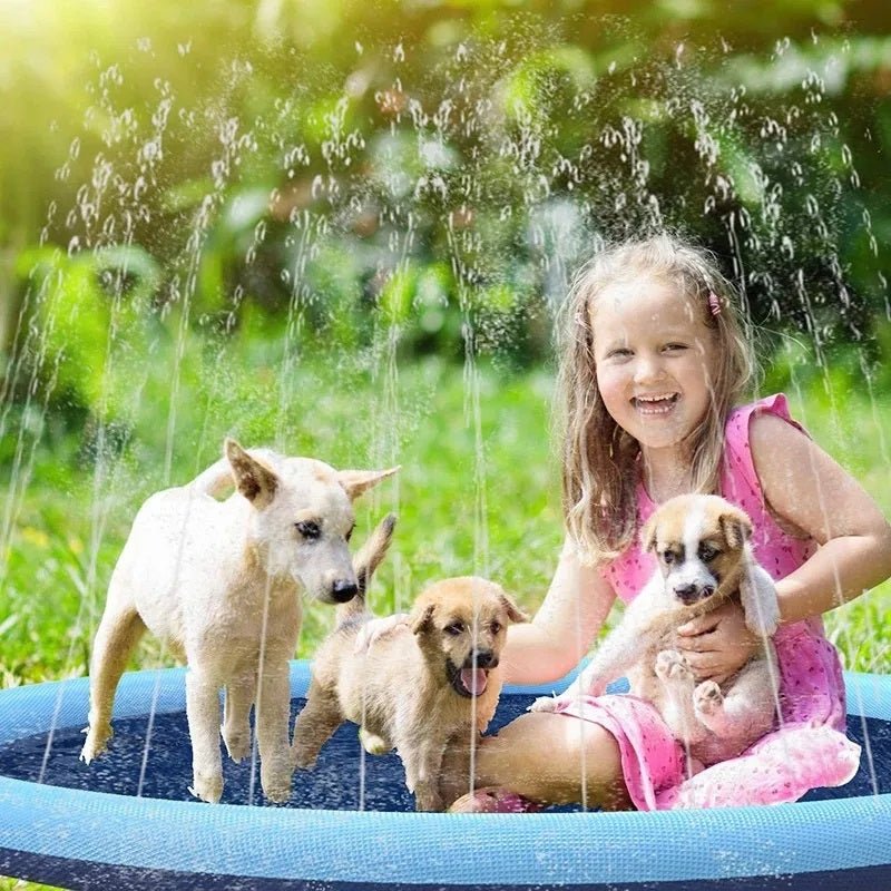 Podkładka dla Psa Splash Pad - Antypoślizgowa, Trwała Zabawka Wodna do Zabawy 1