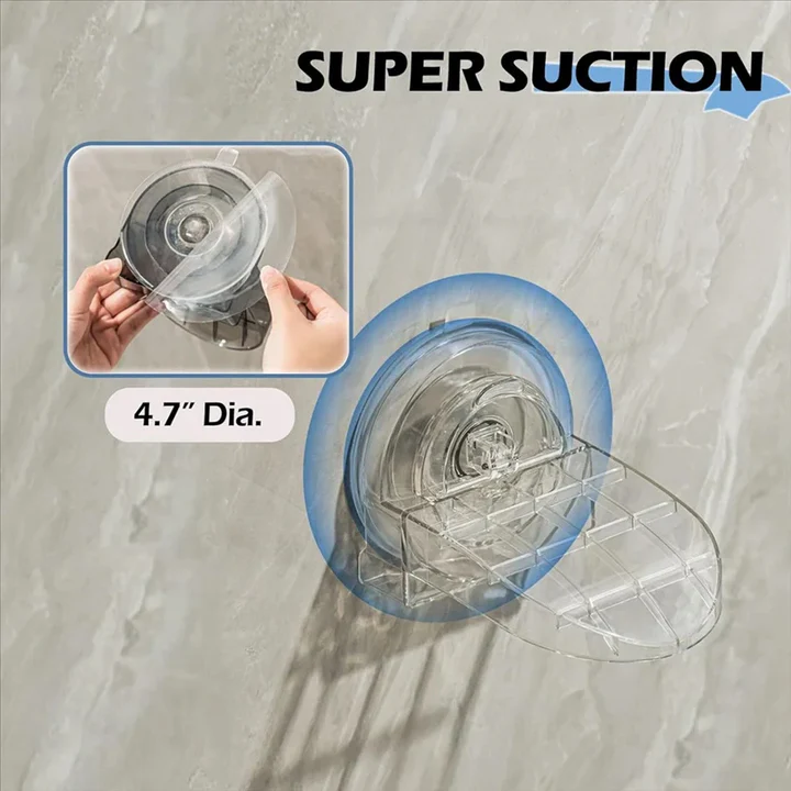 Podnóżek Prysznicowy z Przyssawką - Stabilna Antypoślizgowa Platforma do Pielęgnacji Nóg 2