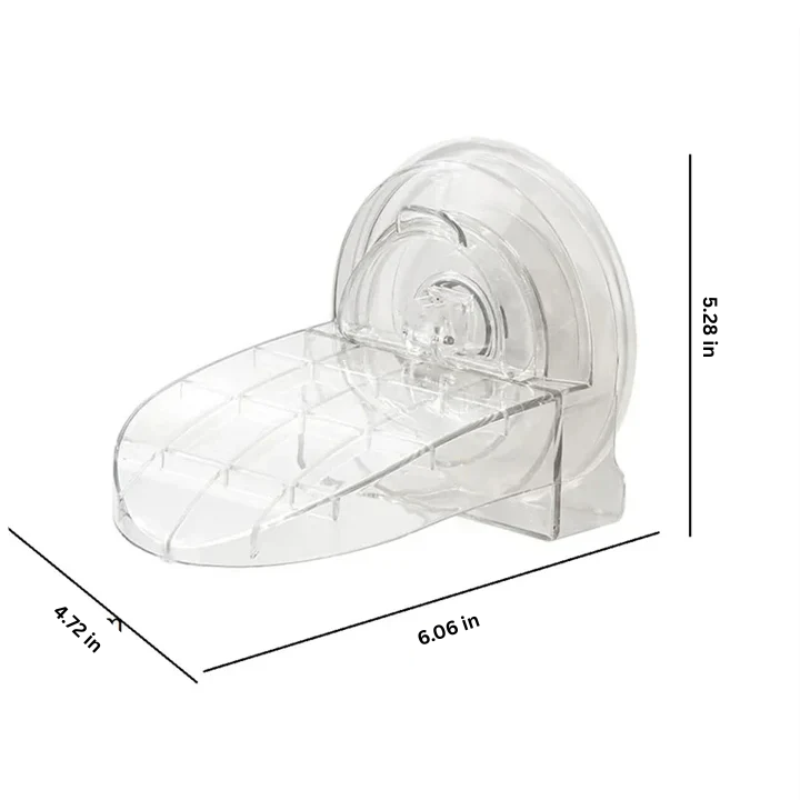 Podnóżek Prysznicowy z Przyssawką - Stabilna Antypoślizgowa Platforma do Pielęgnacji Nóg 3