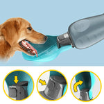 Podróżna Butelka Na Wodę Dla Psa Z Wbudowaną Miską 27 Uncji, Szczelna Konstrukcja 5
