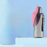 Podróżna Butelka Na Wodę Dla Psa Z Wbudowaną Miską 27 Uncji, Szczelna Konstrukcja 8