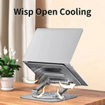 Podstawka Pod Laptopa z Regulacją Wysokości 360° do 17 Cal – Aluminiowa i Chłodząca 7