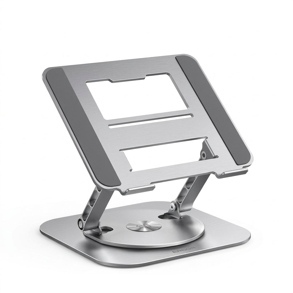 Podstawka Pod Laptopa z Regulacją Wysokości 360° do 17 Cal – Aluminiowa i Chłodząca 1