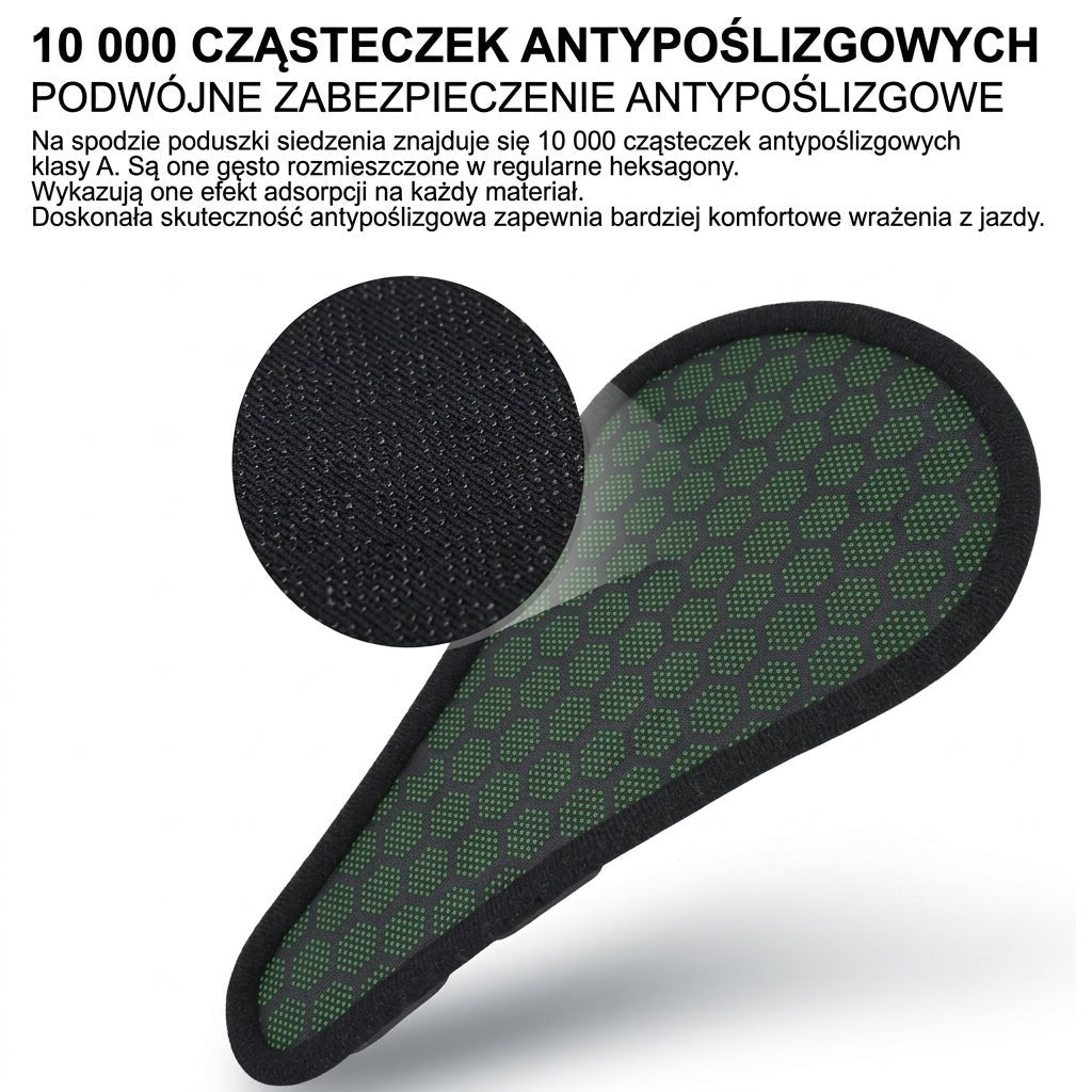 Poduszka Dekompresyjna do Siedzenia na Rowerze – Amortyzacja i Wentylacja, Rozmiar S i M 3
