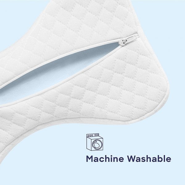Poduszka Ergonomiczna Pod Nogi z Pianki Memory Foam – Oddychający Pokrowiec, Wsparcie dla Kolan 5