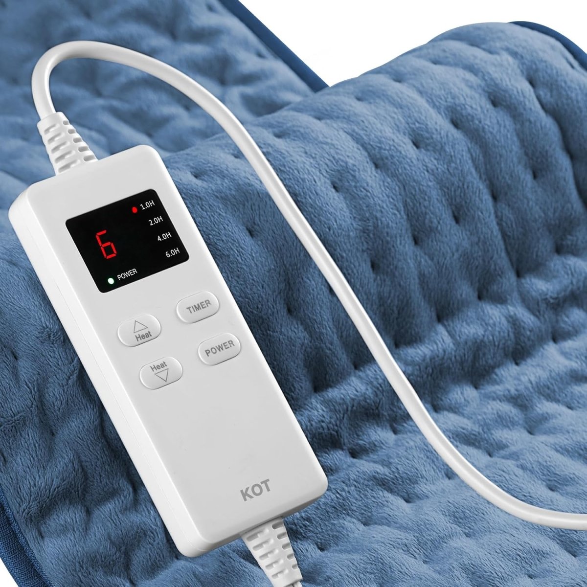 Poduszka Grzewcza Elektryczna na Ból Pleców z Regulacją Temperatura 40-65°C i Timerem 4