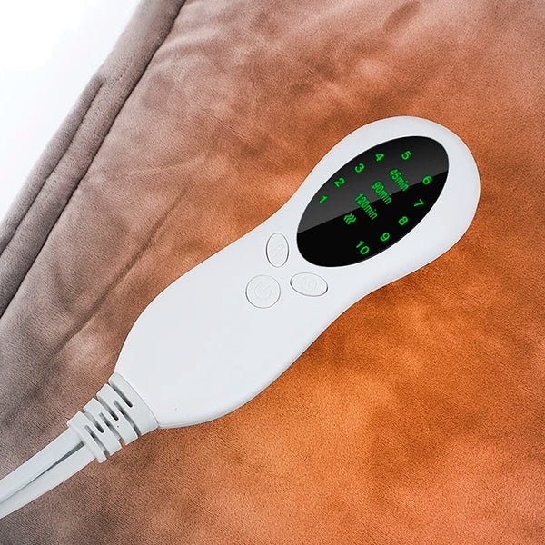 Poduszka Grzewcza Elektryczna na Szyję i Plecy z Regulacją Temperatury i Timerem 5
