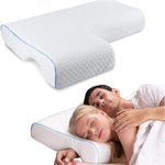 Poduszka Ortopedyczna Do Spania Na Boku Z Tunelem Na Ramię, Ergonomiczna Pianka Memory 0