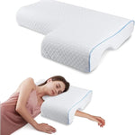 Poduszka Ortopedyczna Do Spania Na Boku Z Tunelem Na Ramię, Ergonomiczna Pianka Memory 2