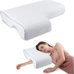 Poduszka Ortopedyczna Do Spania Na Boku Z Tunelem Na Ramię, Ergonomiczna Pianka Memory 6