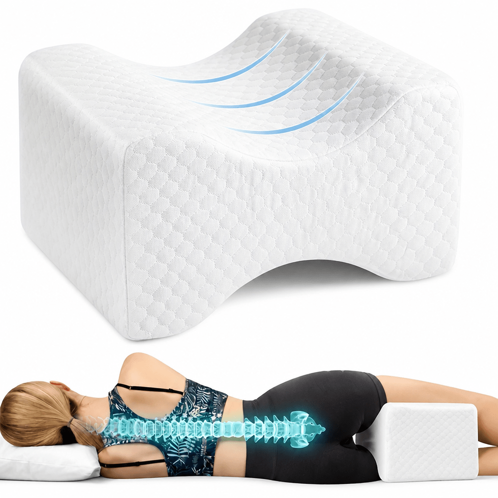 Poduszka Ortopedyczna do Spania na Boku – Pianka Memory z Ergonomicznym Wsparciem Kręgosłupa