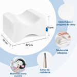 Poduszka Ortopedyczna do Spania na Boku – Pianka Memory z Ergonomicznym Wsparciem Kręgosłupa
