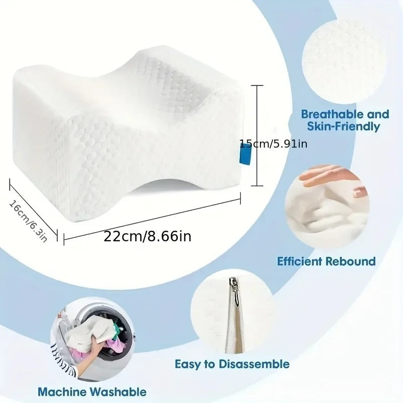 Poduszka Ortopedyczna do Spania na Boku – Pianka Memory z Ergonomicznym Wsparciem Kręgosłupa 2