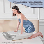 Poduszka Ortopedyczna do Spania z Pianką Pamięci – 4-częściowy Zestaw Klinowy na Rehabilitację 3
