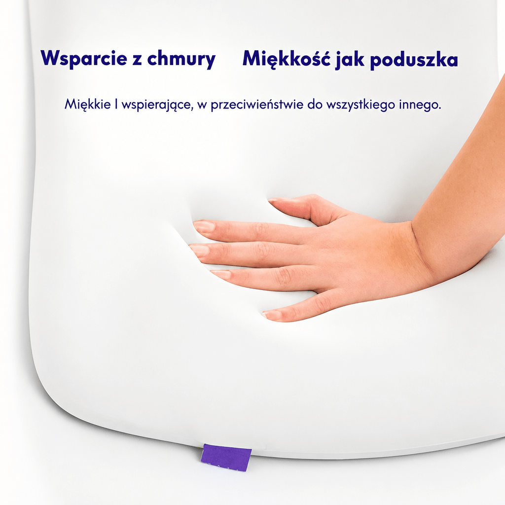 Poduszka Podróżna na Szyję w Kształcie Motyla z Pianki Memory i Aromaterapią Lawendową