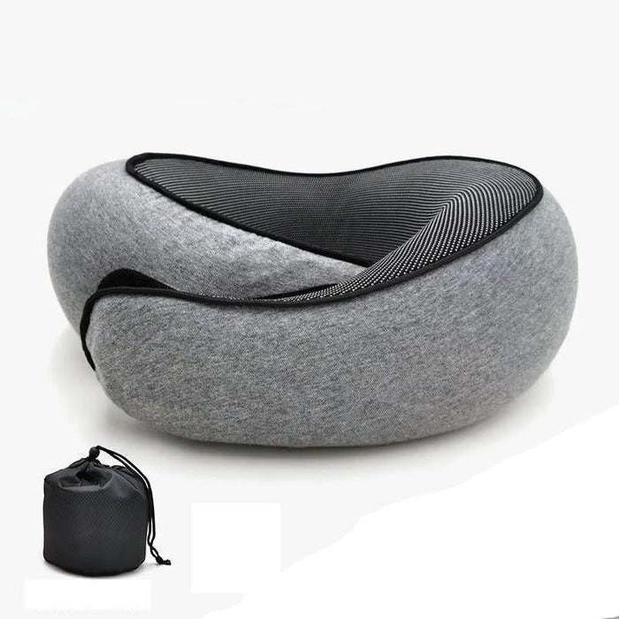 Poduszka Podróżna na Szyję z Pianki Memory – Ergonomiczny Kształt U, Regulowane Wsparcie 0