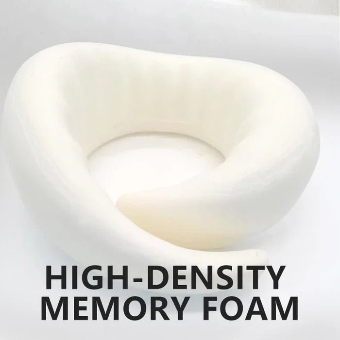 Poduszka Podróżna na Szyję z Pianki Memory – Ergonomiczny Kształt U, Regulowane Wsparcie 5