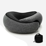 Poduszka Podróżna na Szyję z Pianki Pamięci – Ergonomiczna, Kompaktowa do Samochodu i Samolotu 0