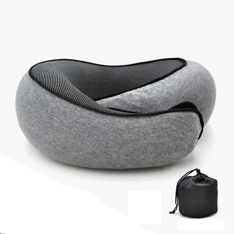Poduszka Podróżna na Szyję z Pianki Pamięci – Ergonomiczna, Kompaktowa do Samochodu i Samolotu 7
