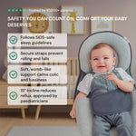 Poduszka Refluksowa dla Niemowląt 15° z Pasmami Bezpieczeństwa – Ergonomiczne Wsparcie i Regulowana Poduszka na Nogi 2