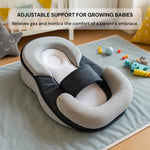 Poduszka Refluksowa dla Niemowląt 15° z Pasmami Bezpieczeństwa – Ergonomiczne Wsparcie i Regulowana Poduszka na Nogi 3