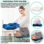 Poduszka Siedziskowa z Pianki Memory – Redukcja Bólu Pleców, Antypoślizgowa do Biura i Samochodu 6