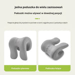 Poduszka Zagłówkowa Do Krzesła Biurowego z Pianką Pamięci Kształtu i Masażem – Ergonomiczne Wsparcie Szyi 4