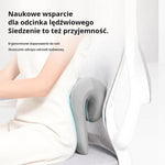 Poduszka Zagłówkowa Do Krzesła Biurowego z Pianką Pamięci Kształtu i Masażem – Ergonomiczne Wsparcie Szyi 8