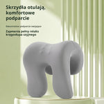 Poduszka Zagłówkowa Do Krzesła Biurowego z Pianką Pamięci Kształtu i Masażem – Ergonomiczne Wsparcie Szyi 8