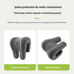 Poduszka Zagłówkowa Do Krzesła Biurowego z Pianką Pamięci Kształtu i Masażem – Ergonomiczne Wsparcie Szyi