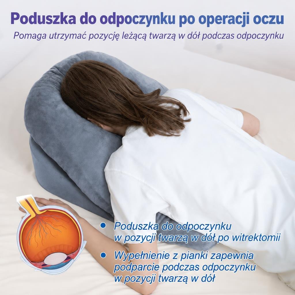 Poduszka do Spania na Brzuchu po Operacji BBL – Wsparcie i Komfort z Pianki Pamięciowej 9