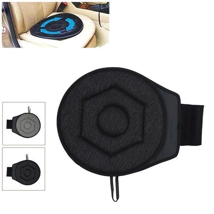 Poduszka na Siedzisko Obrotowa 360° – Antypoślizgowa, Lekka i Przenośna do Domu i Samochodu 8