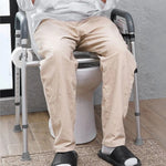 Podwyższona Deska Sedesowa Z Regulacją Wysokości I Uchwytami, Antypoślizgowa 2