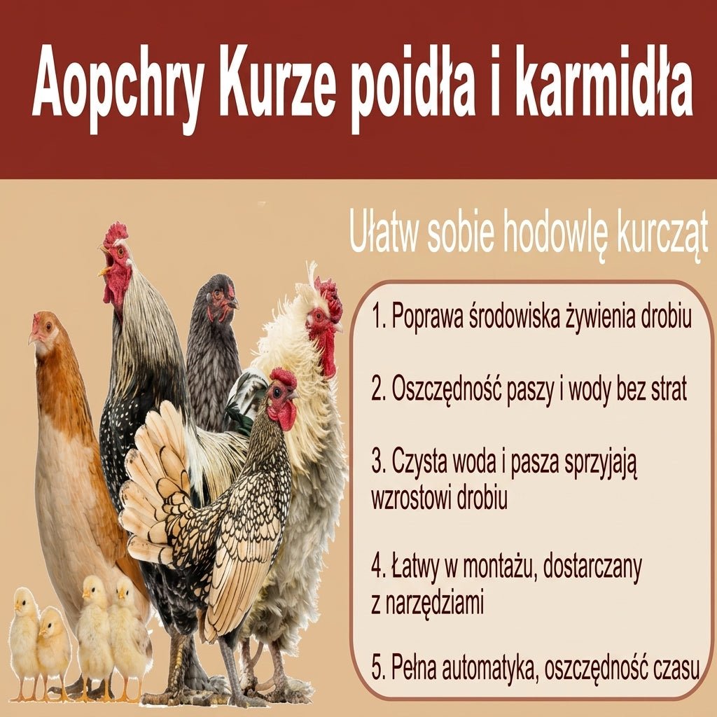 Poidło dla Kur z Automatycznym Uzupełnianiem Wody – Zestaw 10 Poidel dla Drobiu 6