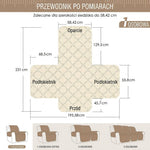 Pokrowiec na Fotel Rozkładany Wodoodporny – Pikowany, Przyjazny Zwierzętom, Łatwe Czyszczenie 6