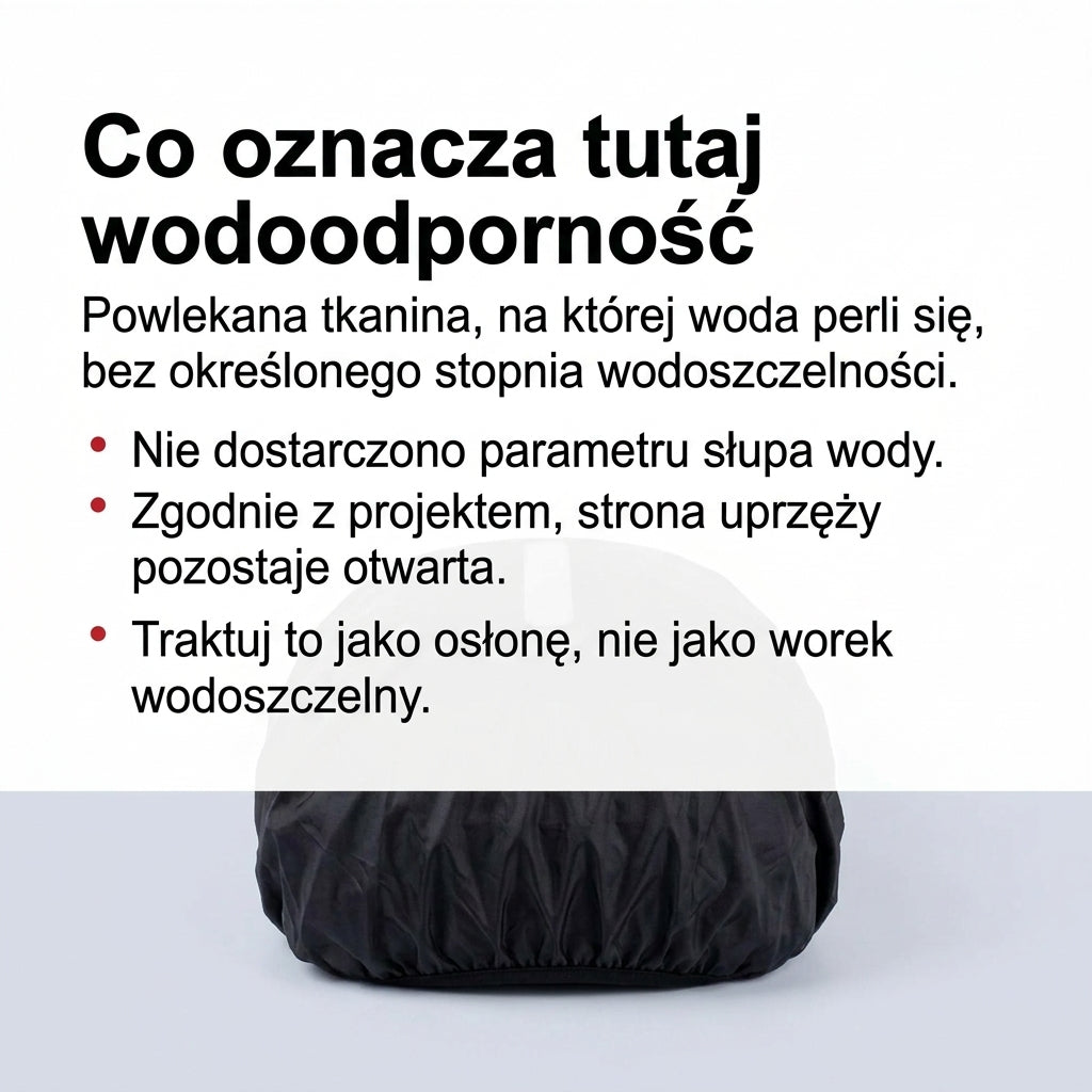 Pokrowiec na Plecak Wodoodporny z Odblaskowymi Paskami – Ochrona na Wędrówki i Jazdę Rowerem 5