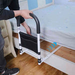 Poręcze Boczne Łóżka - Stabilne Wsparcie dla Osób Starszych z Regulowaną Wysokością 4