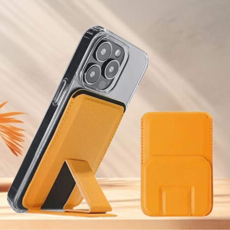 Portfel MagSafe 2 w 1 z Uchwytami na Telefon - Bezpieczne Przechowywanie Kart 0