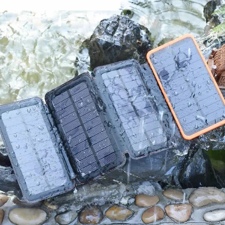 Powerbank solarny 26800 mAh z latarką LED – Wodoodporny, do użytku na zewnątrz 1