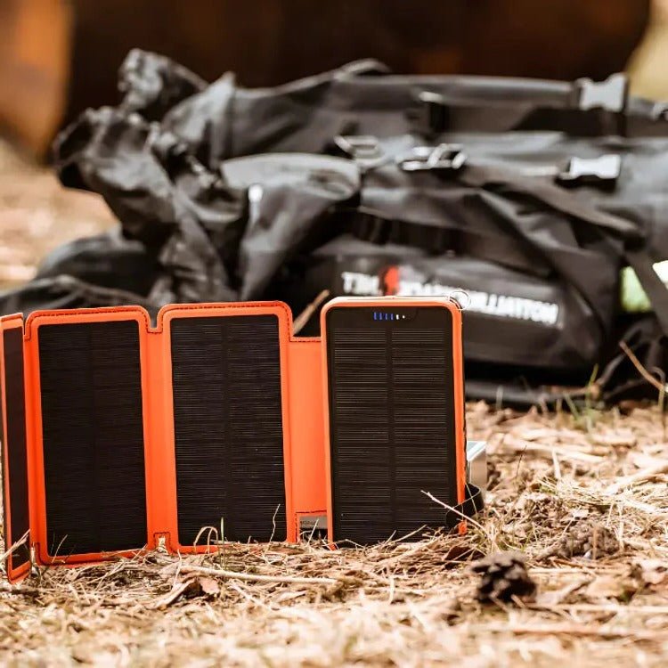 Powerbank solarny 26800 mAh z latarką LED – Wodoodporny, do użytku na zewnątrz 2