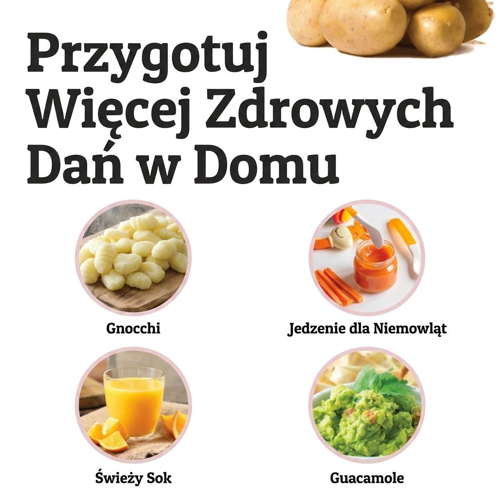 Praska do Ziemniaków ze Stali Nierdzewnej – Antypoślizgowe Uchwyty, Pojemność 450 ml 4