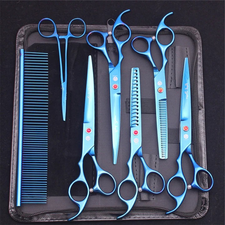 Profesjonalne Nożyczki Do Pielęgnacji Psów Z Ergonomiczną Rączką I Precyzyjnymi Ostrzami 2