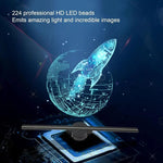 Projektor 3D Holograficzny LED z Wentylatorem – Efekt Stereo do Domu i Reklamy 1