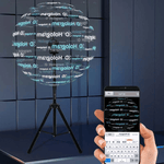 Projektor 3D Holograficzny LED z Wentylatorem – Efekt Stereo do Domu i Reklamy 3
