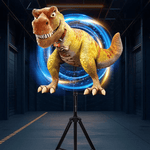 Projektor 3D Holograficzny LED z Wentylatorem – Efekt Stereo do Domu i Reklamy 6
