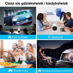 Projektor 4K Ultra HD Przenośny z Wi-Fi i Bluetooth – Rzutnik Multimedialny do Kina Domowego 13
